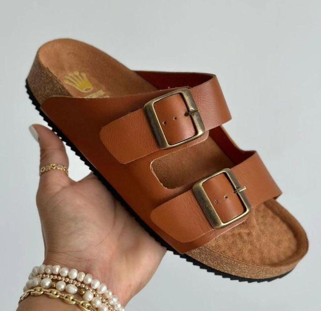 Sandalia de Cuero Estilo Clásico